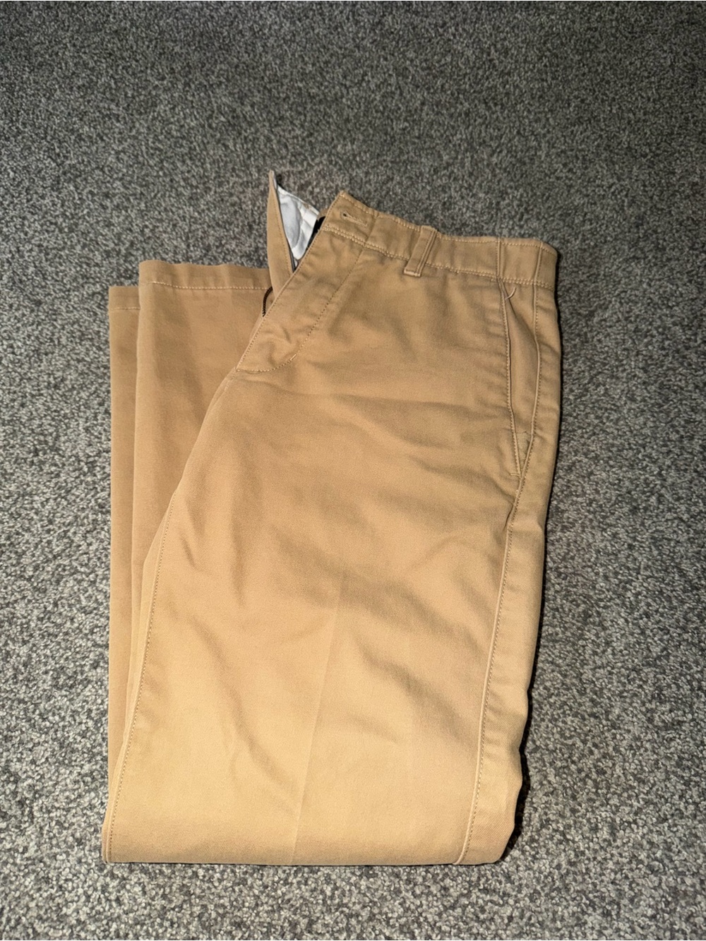 Eddie Bauer Men's Tan Chino Pants
